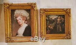 11pc Lot Hollywood Regency Ornate Gold Vtg Wall Decor Sconces Shelf Mirrors