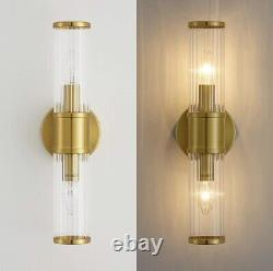 2 PK Wall Sconces Lighting for Bathroom Living Room Gold Morden Vanity Lights