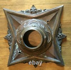 3 Vintage Art Deco Star Wall Sconce Light Fixture Ceiling Arts Crafts