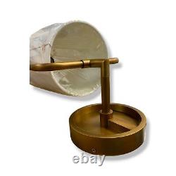 $438 Regina Andrew Gold Geo Rectangle Wall Lighting Sconce Natural Brass