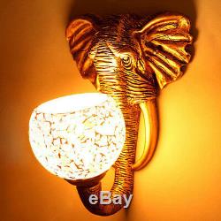 5W Retro LED Elephant Wall Sconces Light Fixture Lamp Vintage Lobby Hotel Studio