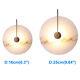 5W Wall Sconce Lamp Marble Stone Circle Lampshade SMD 2835 LED Bedside Light Bar
