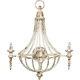 A&B Home 43659 Donalt 26 inch White and Gold Wall Lamp Wall Light