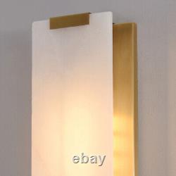 Alabaster Light Wall Sconce Lamp Lighting Fixture Indoor Decor Lampe 110V USA