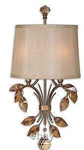 Alenya 2 Light Wall Sconce 12.25 inches wide by 5.5 inches deep Burnished