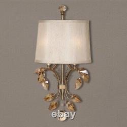 Alenya 2 Light Wall Sconce 12.25 inches wide by 5.5 inches deep Burnished