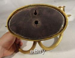 Antique Fine French Bronze Ormolu Wall Sconce Adams Chippendale Style Caldwell