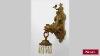 Antique Italian Renaissance Style Bronze Wall Sconce With