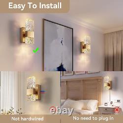 Battery Operated Wall Sconce Rechargeable Battery Powered 12000Mah Wall Light In