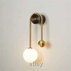 Bedroom Wall Lighting Glass Wall Sconces Kitchen Wall Lamp Gold Wall Chandelier