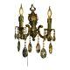 Bronze Wall Sconces Crystal Wall Lamp Lighting Fixture Wall Sconces