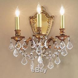 Classic Lighting Chateau Imperial 3 Light Wall Sconce
