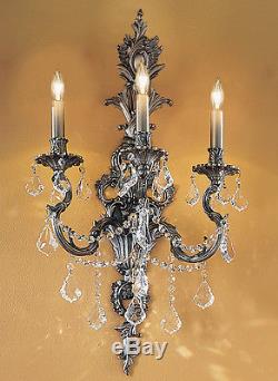 Classic Lighting Majestic Imperial 3 Light Wall Sconce