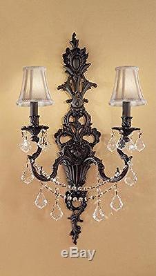 Classic Lighting Majestic Imperial Sconce Wall Bracket French Gold Crystal