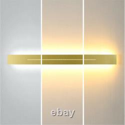 Contemporary Elongated Bar Shaped Wall Light Minimalistic LED Sconce Lighting