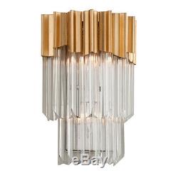 Corbett Charisma Gold Leaf Two-Light Wall Sconce 220-12