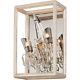 Corbett Lighting 177-13 Houdini Wall Sconces Silver and Gold Leaf