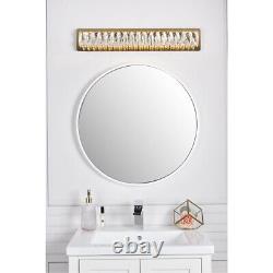 Crystal Wall Sconce Led Gold Hallway Bathroom Vanity Bedroom Dining Room 24