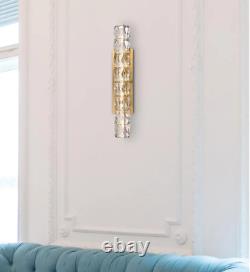 Crystal Wall Sconce Modern Gold Bathroom Vanity Hallway Bedroom Lighting 24