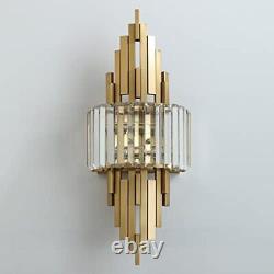 Crystal Wall Sconces Gold Postmodern Crystal Wall Light Modern Crystal Bathroom