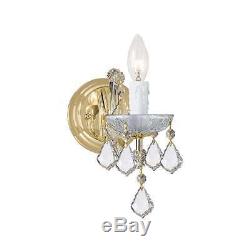 Crystorama Lighting 4471-GD-CL-S Wall Sconce In Gold