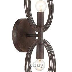 Crystorama Lighting DOR-B7722-RG Doral 2 Light Wall Mount in Traditional and