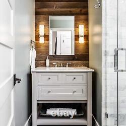 DEYNITE Gold Wall Sconces Set of Two 2-Light Modern Wall Light Bathroom Vanit