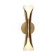 Decorative Wall Sconce 2light Dimmable Up Down Wall Light Indoor Gold Art Deco W