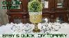 Diy Dollar Store Glam Topiary Decor Easy Inexpensive Diy Home Decor Idea 2018 Petalisbless