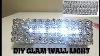 Diy Glam Wall Sconce Diy Bling Wall Light Home Decor 2019