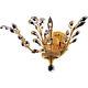 Elegant Lighting 2011W16G/SS Orchid Wall Sconces Gold