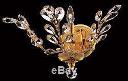 Elegant Lighting 2011W16G/SS Orchid Wall Sconces Gold