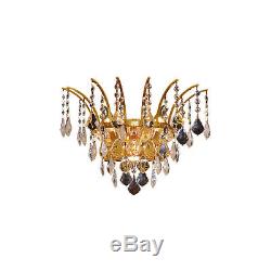 Elegant Lighting 8033W16G/SS Victoria Wall Sconces Gold