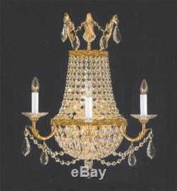 Empire Crystal Wall Sconce Lighting W18 H23 D10