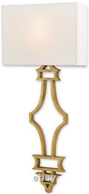 Eternity 1 Light Wall Sconce Antique Gold Leaf Antique Gold Leaf Finish with