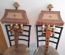 Fine Art Lamps 333150ST 30 in Brown Gold Wall Sconce Lights Miami Florida