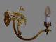 French Antique Victorian Ormolu Bronze Wall Sconce Lamp Griffin Chimera