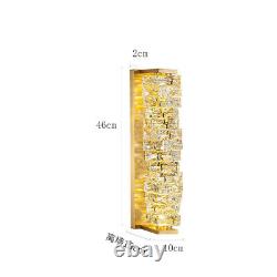 Gold Living Room Wall Lighting Bedroom Wall Sconces Crystal Kitchen Wall Lights