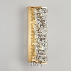 Gold Living Room Wall Lighting Bedroom Wall Sconces Crystal Kitchen Wall Lights