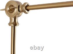 Gold Swing Arm Wall Lamp Set of 2, Modern Adjustable Wall Mounted Sconce, Warm B