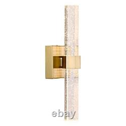 Gold Wall Sconcecrystal Sconces Wall Lighting With Antique Brass Finishled 3000k
