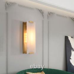Hand-Carved Alabaster Sconce G9 Light Wall Lamp Home Lighting Decor 110V