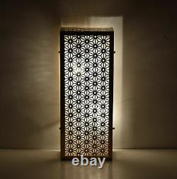 Handmade Moroccan Oxidize Gold Brass Wall Fixture Sconce Lamp Light