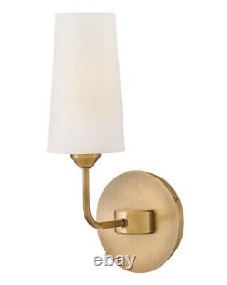 Hinkley Lighting 45000 Lewis 14 Tall Wall Sconce Brass