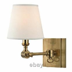 Hudson Valley Lighting 6231 Hillsdale 1 Light 10 Tall Wall Brass