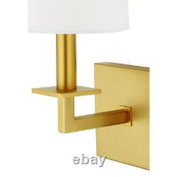 JVI Designs 447-10 Lisbon 1 Light 7 inch Satin Brass Wall Sconce Wall Light