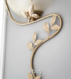 Kenroy Home Flower Vine 1-Light Golden Bronze Wall Sconce (20624GLBR). 628