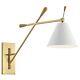 Kichler 52339 Finnick 20 Swing Arm Wall Sconce Gold