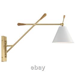 Kichler 52339 Finnick 20 Swing Arm Wall Sconce Gold