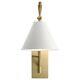 Kichler Finnick 1 Light Wall Sconce, Champagne Gold 52339CG